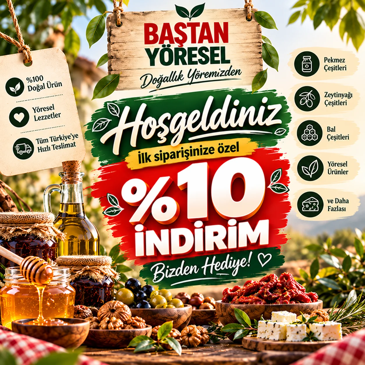 Hoşgeldiniz! İlk Siparişinize Özel %10 İndirim Bizden!