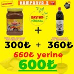 Baştan Yöresel Kampanya 2 - Tahin ve Karaüzüm Pekmezi Paketi ürün görüntüsü