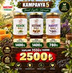 Baştan Yöresel Kampanya 5 - Kekik, Kestane ve Hayıt Balı Paketi ürün görüntüsü