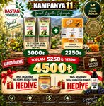 Baştan Yöresel Kampanya 11 - 10lt Zeytinyağı ve 5kg Karakovan Balı, Tahin ve Pekmez Hediyeli ürün görüntüsü