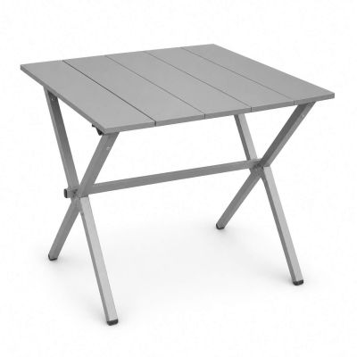 KampAVM 2 Kişilik Çelik Tablalı Katlanır Kamp ve Piknik Masası 55 × 54 cm – Taşıma Çantalı